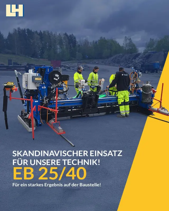 Skandinavischer Einsatz für unsere Technik! 🇸🇪🛠️

Unsere kompakte Einbaubohle EB 25/40 mit bis zu 5,00 m Einbaubreite wurde erfolgreich nach Schweden ausgeliefert.
Vor Ort beim Kunden Bitumenteknik erfolgte eine umfassende Einweisung – natürlich durch unser Team persönlich.

Wir freuen uns, dass unsere Lösungen auch international gefragt sind und wünschen viel Erfolg mit der neuen Einbaubohle im Einsatz!

#linnhoffhenne #gussasphalt #einbaubohle #auslieferung #bitumenteknik #asphalttechnik #schweden #maschinenbau