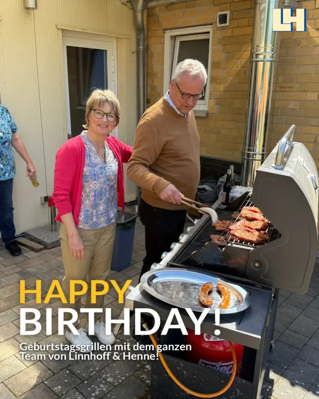 Geburtstagsgrüße & Grillduft bei L&H! 🎉

Anlässlich ihrer Geburtstage haben unsere Chefs dem gesamten Team etwas spendiert – und wie! ☀️ Bei bestem Wetter wurde gemeinsam gegrillt, es gab kühle Getränke, leckeres Essen und jede Menge gute Stimmung. 

Wir sagen Danke für die Einladung und die schöne gemeinsame Zeit – solche Momente stärken das Miteinander! 💛

Und natürlich wünschen wir (nachträglich) alles Gute zum Geburtstag! 🎈

#LinnhoffHenne #TeamSpirit #Geburtstagsgrillen #DankeChef #WirSindLHH #Sommerstimmung #Feierlaune